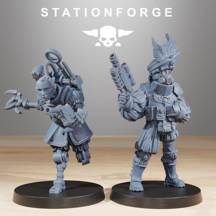 Imperial Army Royal Guard Starfly (10 Units), 28mm heroic scale unpainted resin, view 3