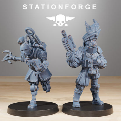 Imperial Army Royal Guard Starfly (10 Units), 28mm heroic scale unpainted resin, view 3