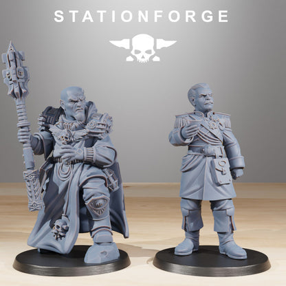 Imperial Army Royal Guard Elites (10 Units), 28mm heroic scale unpainted resin, view 3