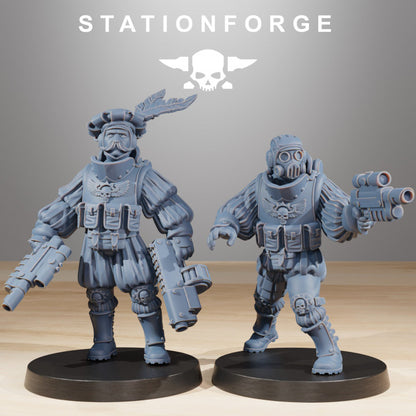 Imperial Army Royal Guard Starfly (10 Units), 28mm heroic scale unpainted resin, view 5