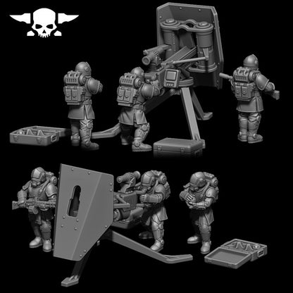 Royal Guard Support Systems Trebuchet, Imperial Army proxy miniature, artillery, 28mm heroic scale unpainted resin, view 8