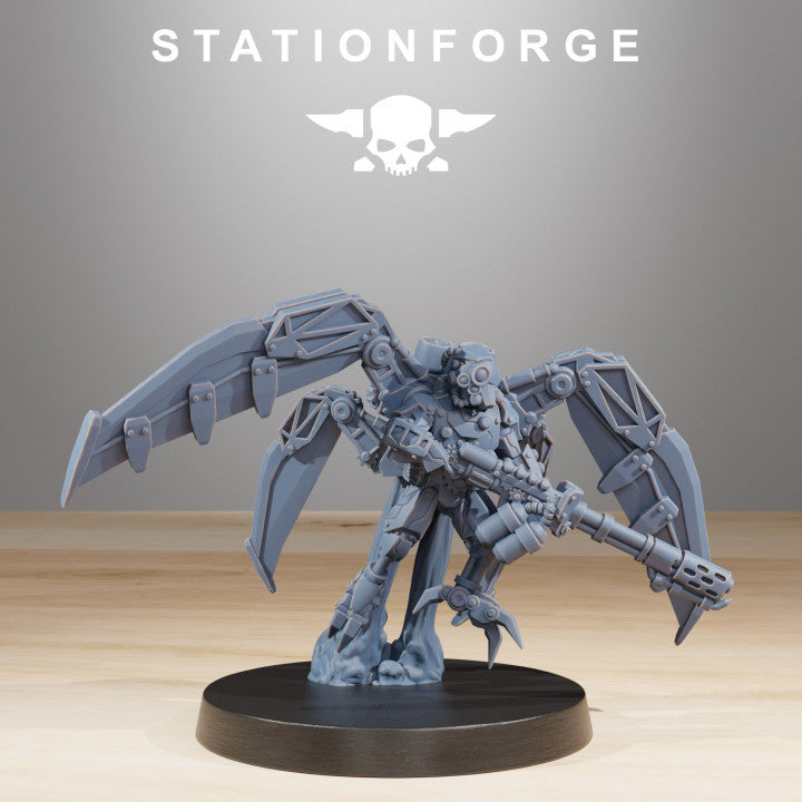Tech Priests Scavenger Strikers (10 Units), 28mm heroic scale unpainted resin, view 7