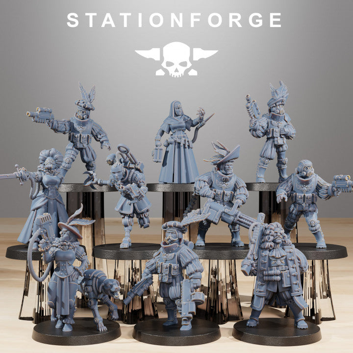 Imperial Army Royal Guard Starfly (10 Units), 28mm heroic scale unpainted resin