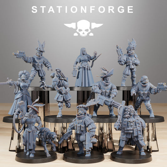 Imperial Army Royal Guard Starfly (10 Units), 28mm heroic scale unpainted resin