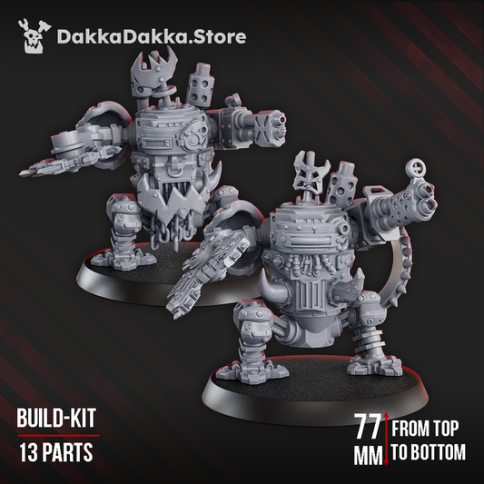 Orks Slasher Noids, proxy miniature, 28mm heroic scale unpainted resin