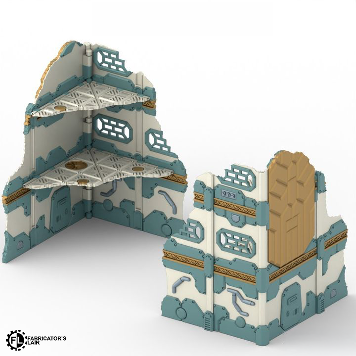 Space Dwarf Foldable Terrain - 11th Edition
