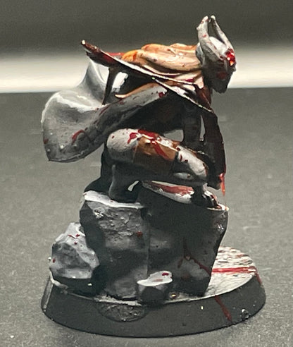 Battle Sisters Of Silence, proxy miniature, 28mm heroic scale unpainted resin, view 4