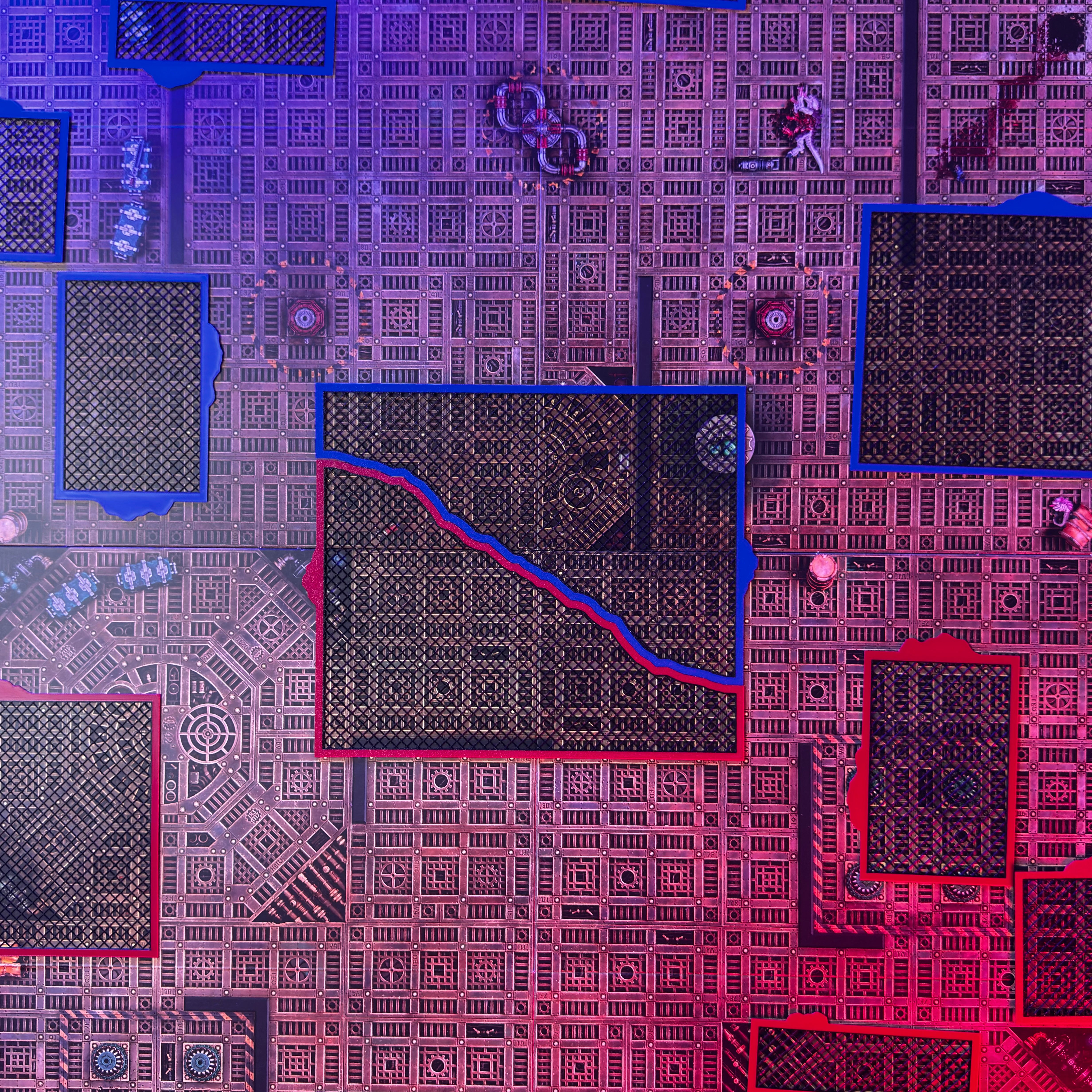 11th Edition Mesh Terrain Area Marker Set