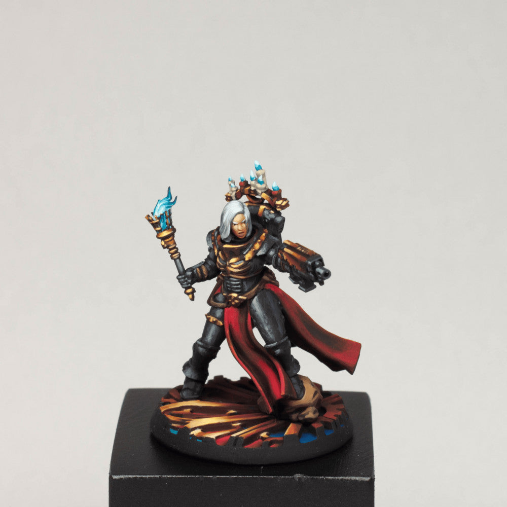 Battle Sisters Sisters of Minor Guilt (Build Kit), Battle Sisters proxy miniature, 28mm heroic scale unpainted resin, view 7