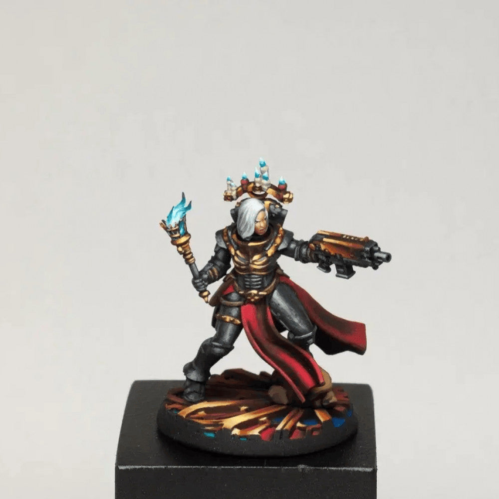 Battle Sisters Sisters of Minor Guilt (Build Kit), Battle Sisters proxy miniature, 28mm heroic scale unpainted resin, view 8