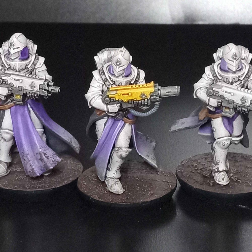 Battle Sisters Sisters of Minor Guilt (Build Kit), Battle Sisters proxy miniature, 28mm heroic scale unpainted resin, view 10