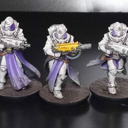 Battle Sisters Sisters of Minor Guilt (Build Kit), Battle Sisters proxy miniature, 28mm heroic scale unpainted resin, view 10