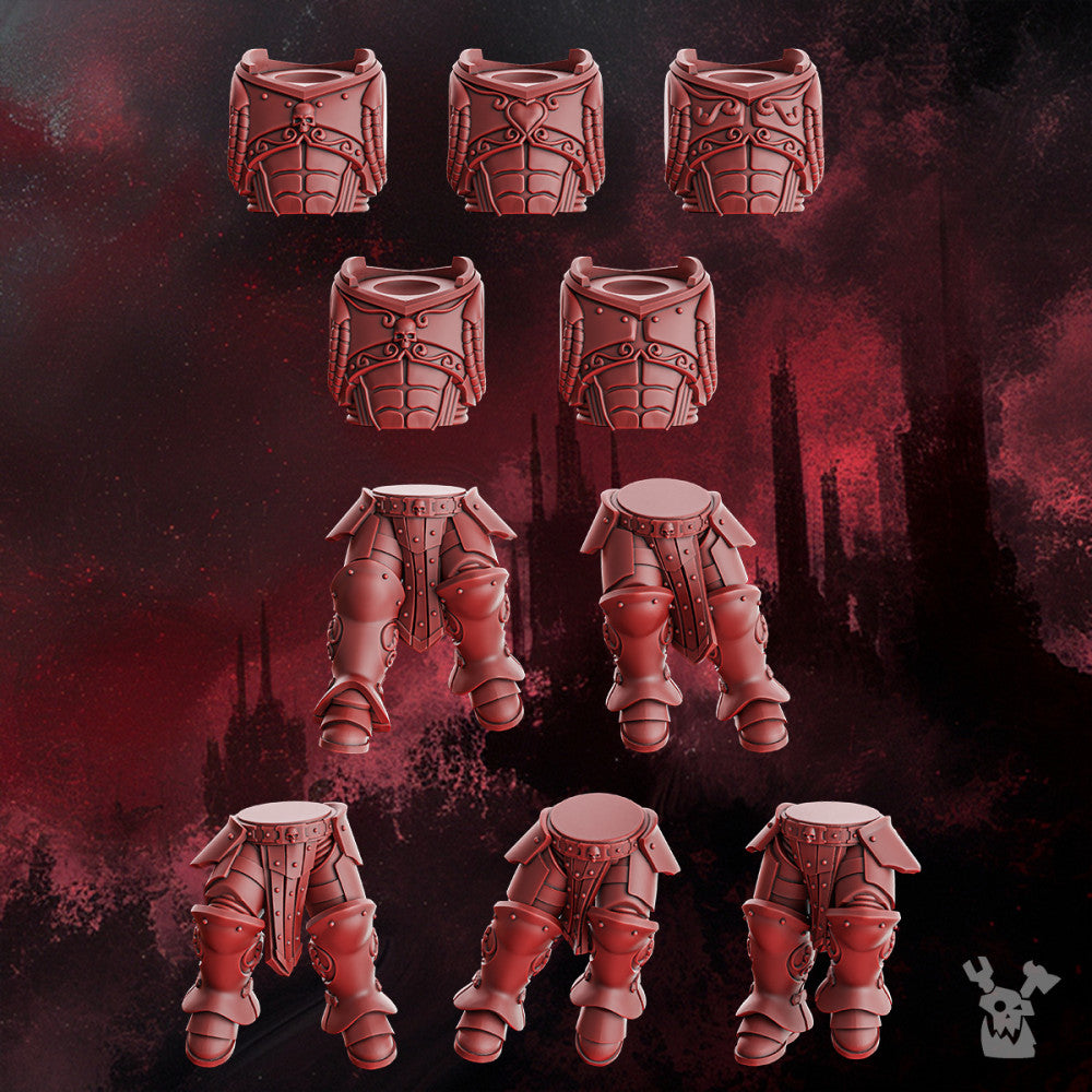 Crimson Knights Wings Honour Squad & Storm Squad with Jump Packs (Build-Kit & Easy-to-Build Models), Crimson Knights, view 4