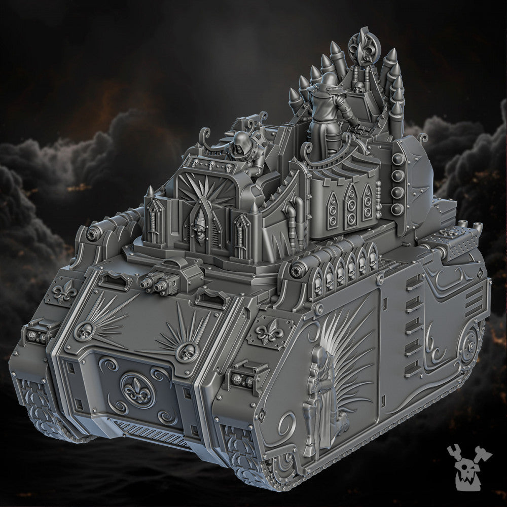 Battle Sisters Sorrow Keeper, Battle Sisters proxy miniature, 28mm heroic scale unpainted resin