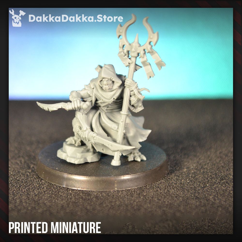 Hive Citizens CHC Elite Bodyguard, Hive Citizens proxy miniature, 28mm heroic scale unpainted resin