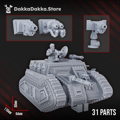 Imperial Army Armored Personnel Carrier Dragon I, Imperial Army proxy miniature, 28mm heroic scale unpainted resin