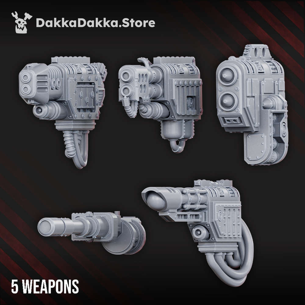 Imperial Army Armored Stompermech, Imperial Army proxy miniature, 28mm heroic scale unpainted resin, view 5