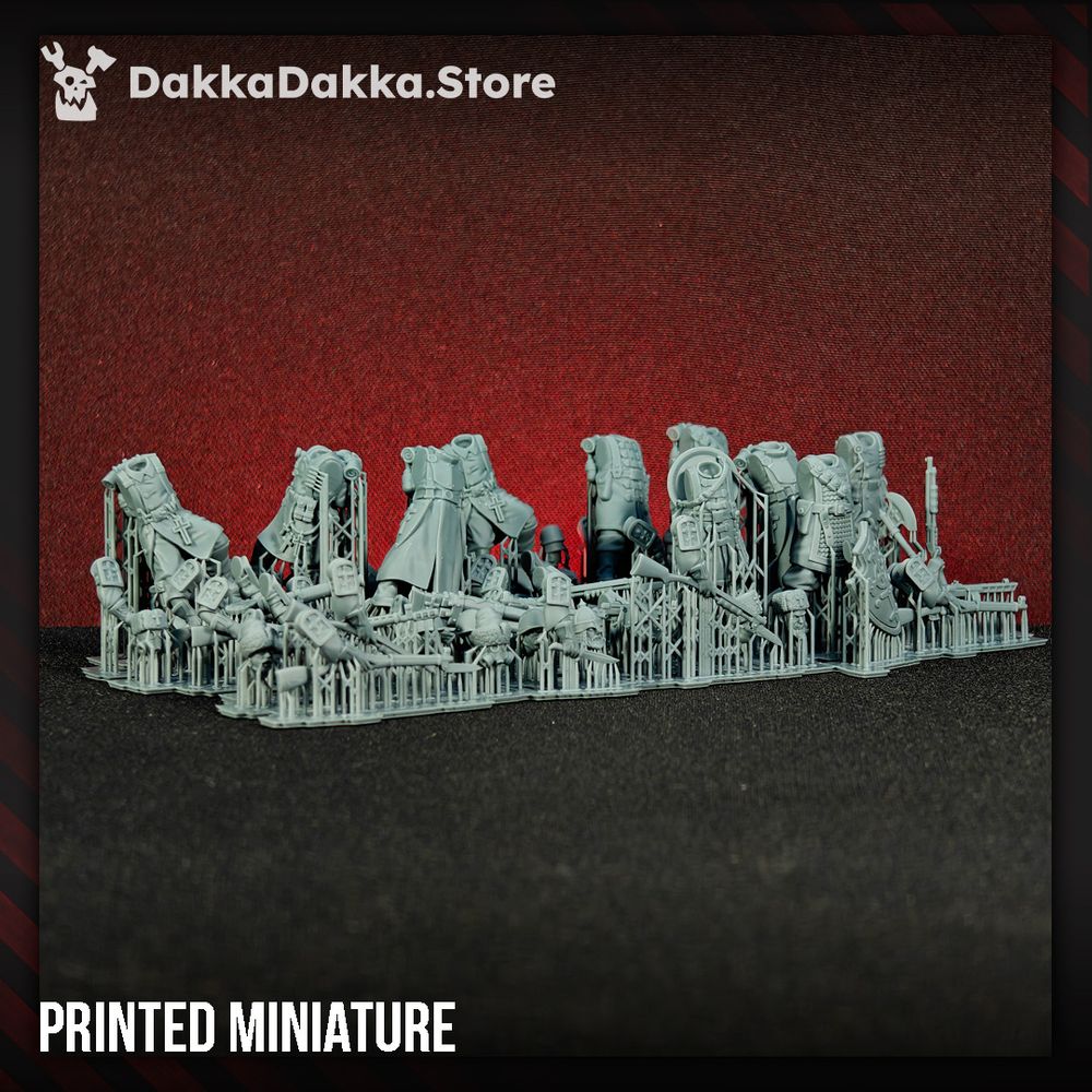 Imperial Army Red Druzhina (Build Kit), Imperial Army proxy miniature, 28mm heroic scale unpainted resin, view 5