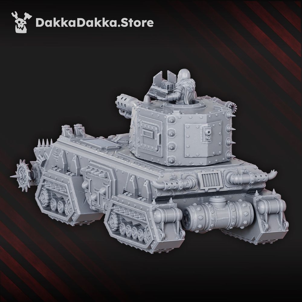 Imperial Army Vultures APC - Armored Vagon, Imperial Army proxy miniature, 28mm heroic scale unpainted resin