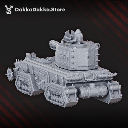 Imperial Army Vultures APC - Armored Vagon, Imperial Army proxy miniature, 28mm heroic scale unpainted resin