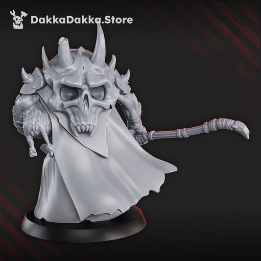 Orks Porkaz Masta Zorgmot and His Friend Pigluz (2 Units), Orks proxy miniature, 28mm heroic scale unpainted resin