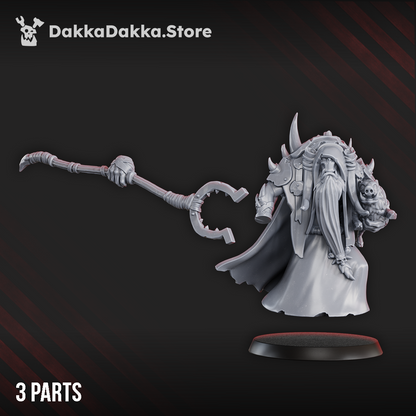 Orks Porkaz Masta Zorgmot and His Friend Pigluz (2 Units), Orks proxy miniature, 28mm heroic scale unpainted resin, view 2