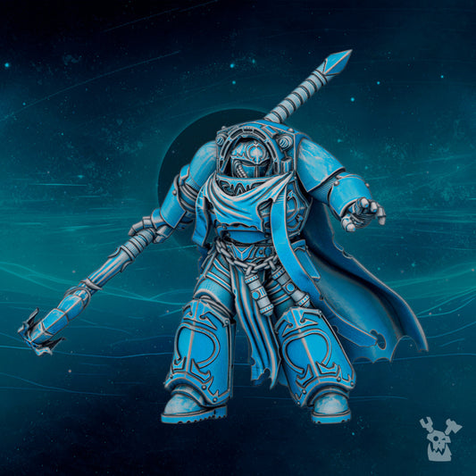Dark Space Knights Viral Bottom Walker, Dark Space Knights proxy miniature, 28mm heroic scale unpainted resin