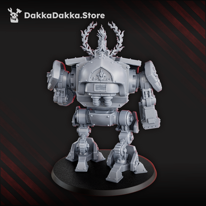 Space Knights Dreadscout, Space Knights proxy miniature, 28mm heroic scale unpainted resin