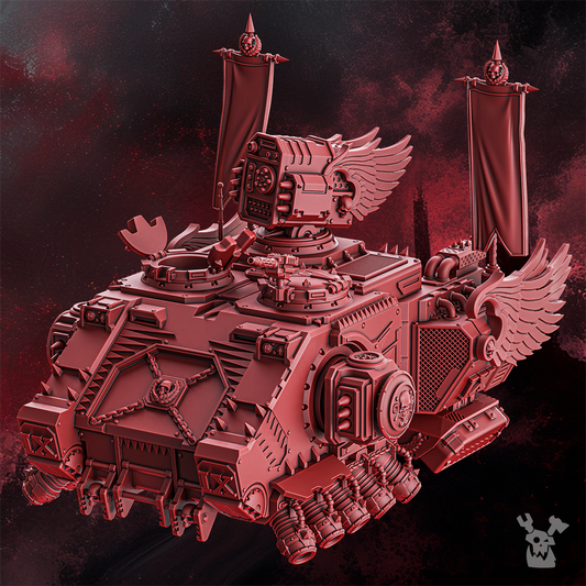 Space Knights Rapid Urge, Space Knights proxy miniature, 28mm heroic scale unpainted resin, view 3