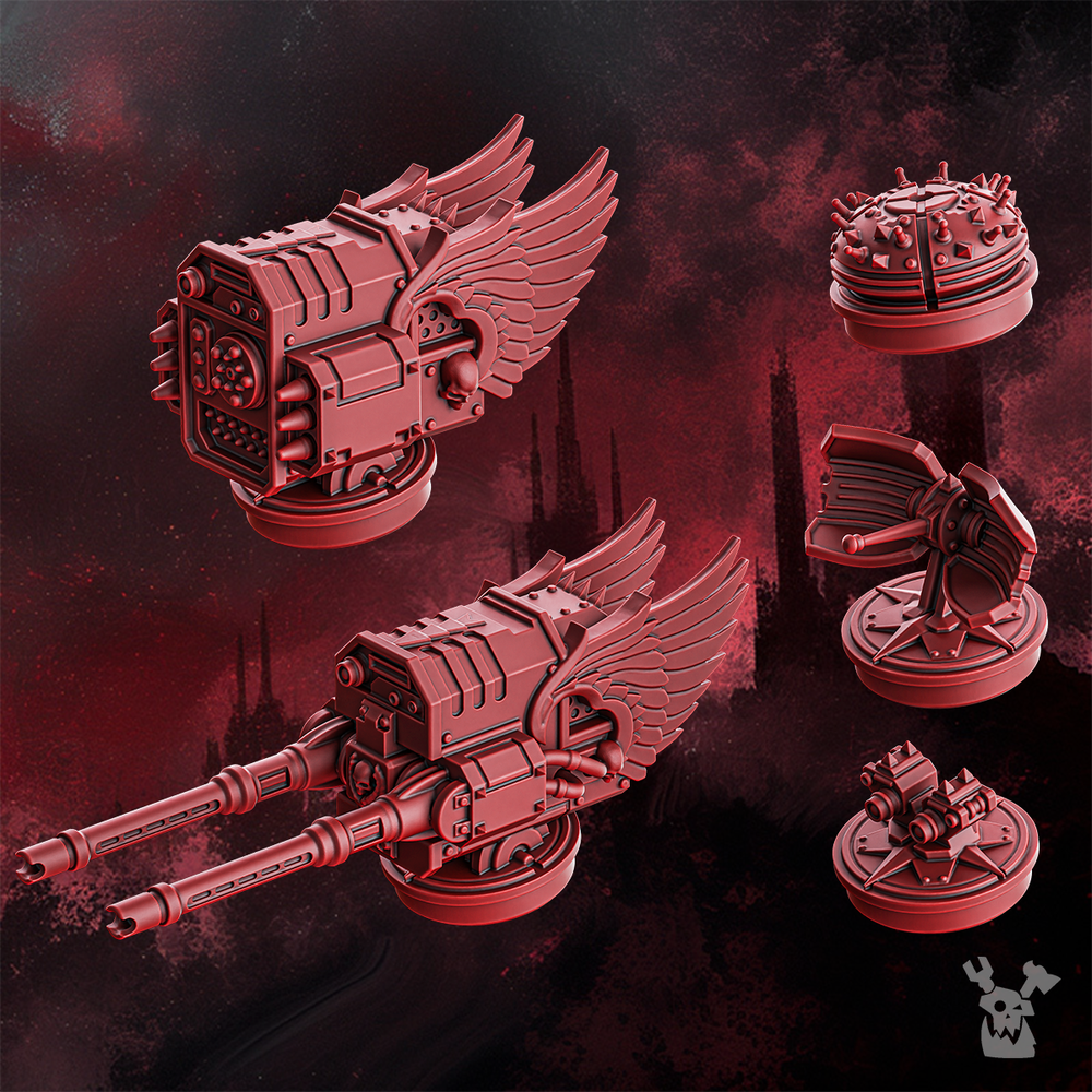 Space Knights Rapid Urge, Space Knights proxy miniature, 28mm heroic scale unpainted resin, view 4