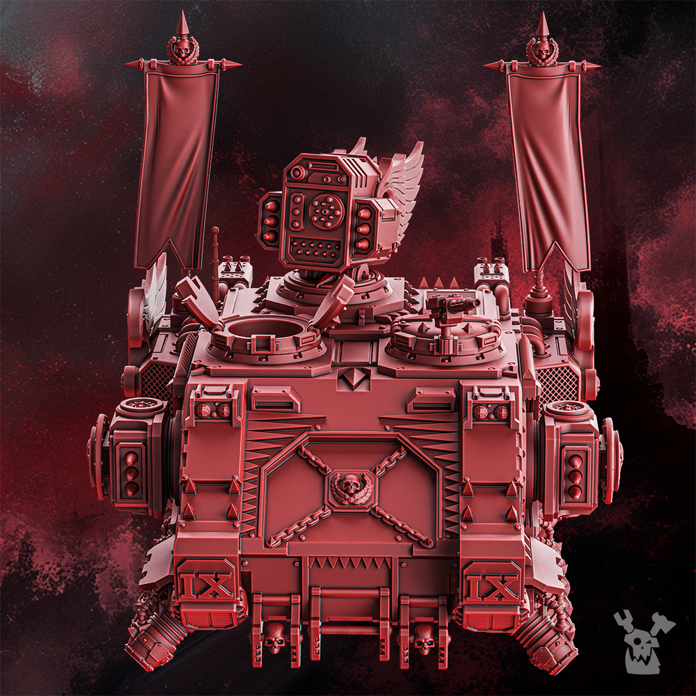 Space Knights Rapid Urge, Space Knights proxy miniature, 28mm heroic scale unpainted resin, view 7