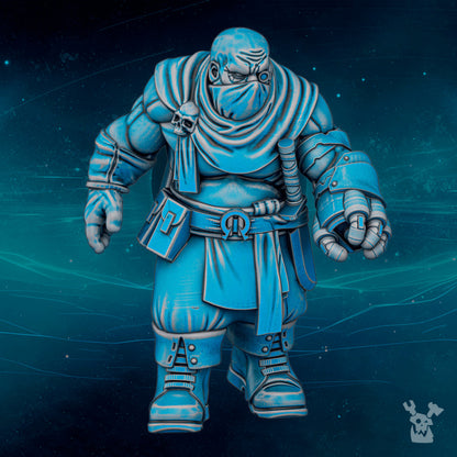 Imperial Army Scylla Snake Eater, Imperial Army proxy miniature, 28mm heroic scale unpainted resin