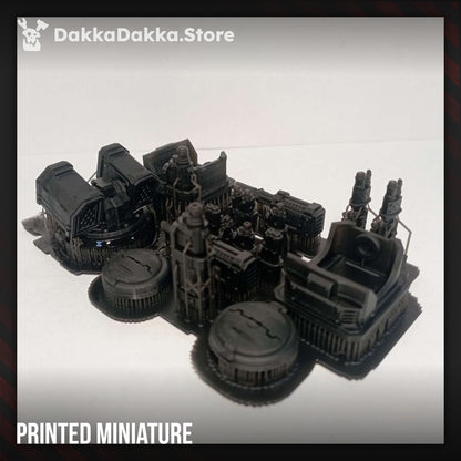 Space Knights APC - Armored Personnel Carrier Tank, Space Knights proxy miniature, 28mm heroic scale unpainted resin, view 2