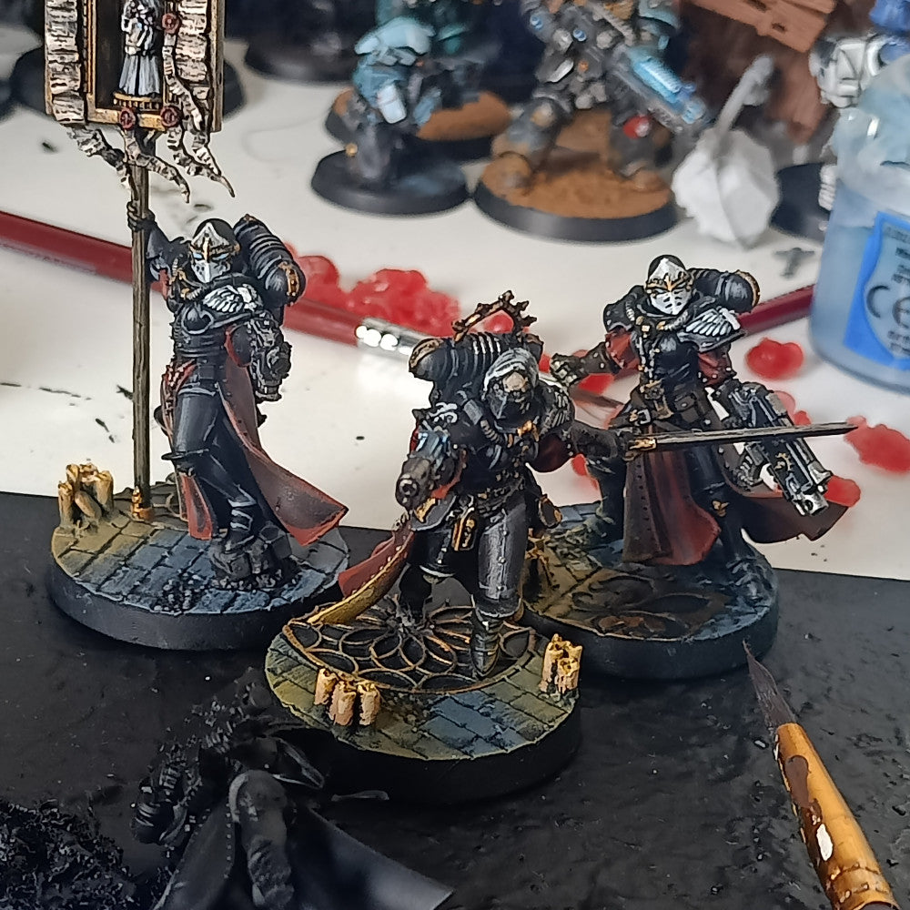 Battle Sisters War Sisters Head Bits Valiant Heart Set x5 (5 Units), Battle Sisters resin conversion bits, 28mm, view 5