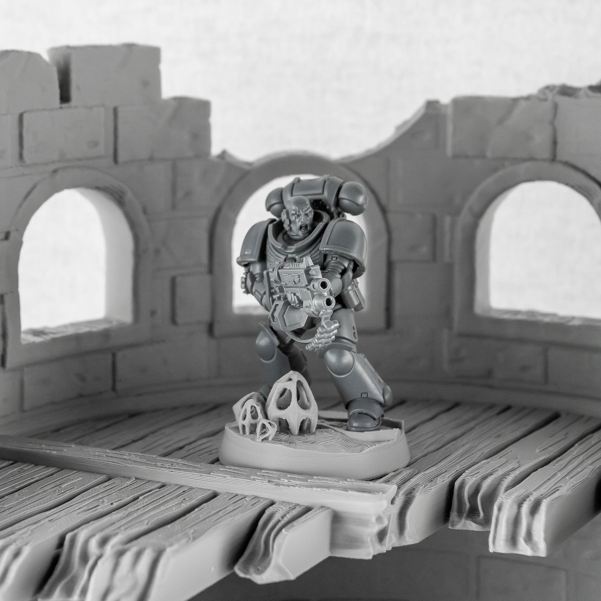 Ruined Tower, Mordtall