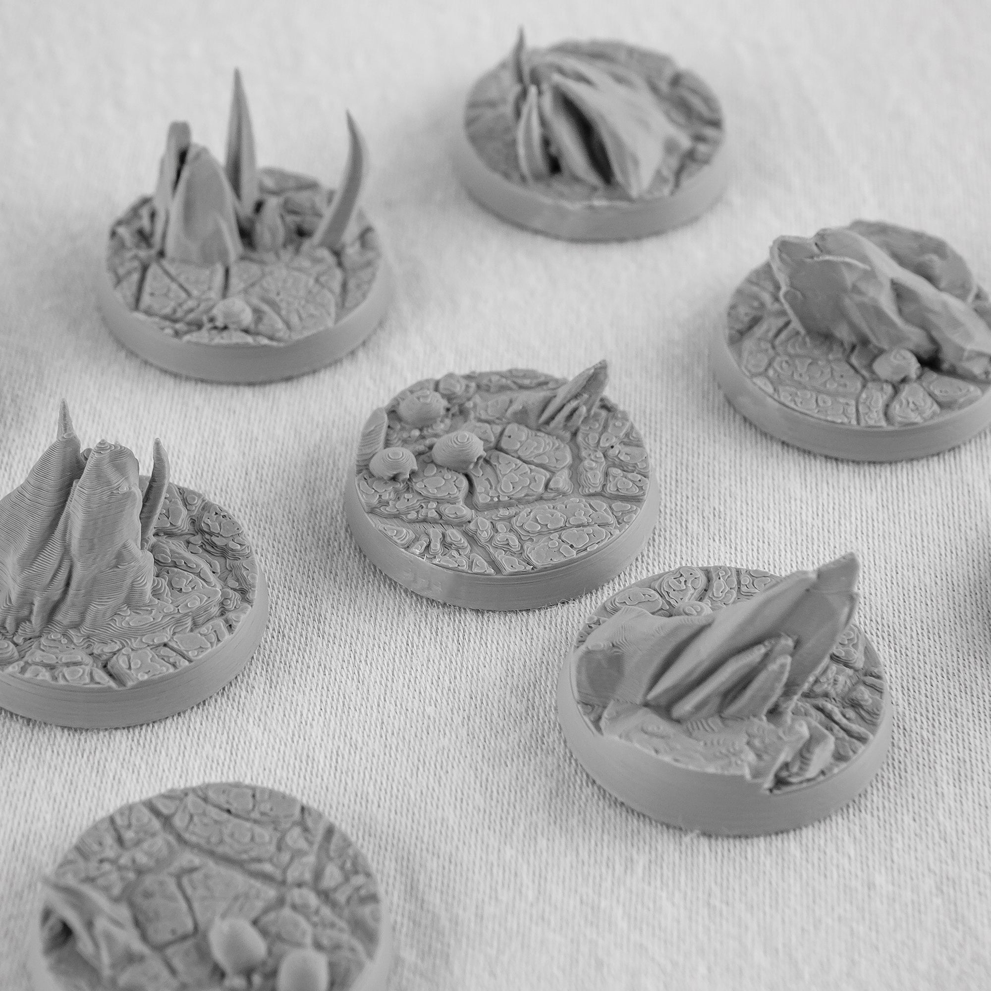 Sanguis FDM Miniature Bases (25mm-90mm)