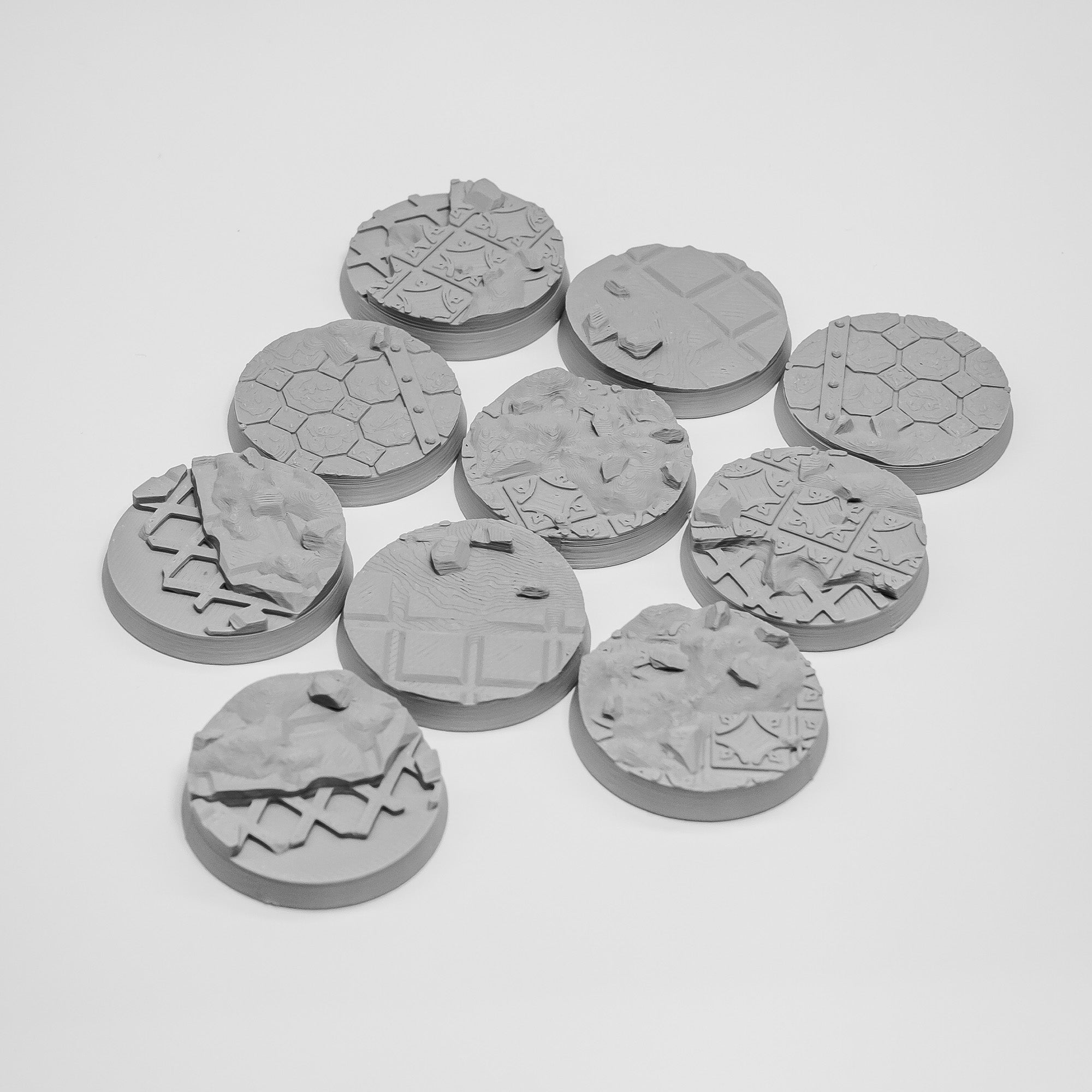 Emerita FDM Miniature Bases (25mm-90mm) - Miniature Bases – MiniForge