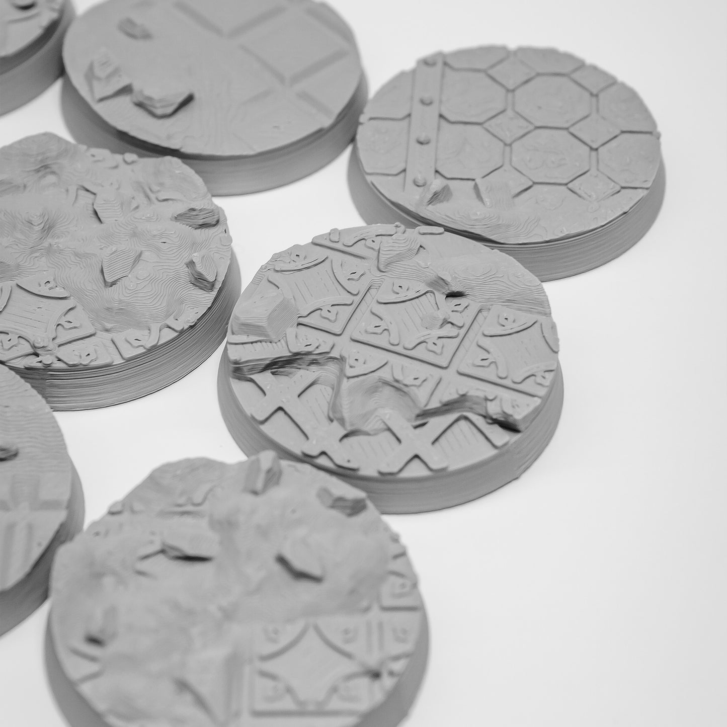 Emerita FDM Miniature Bases (25mm-90mm)