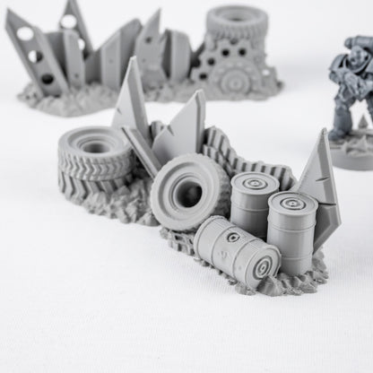 Ork Obstacles, Warpzel-1A Settlement
