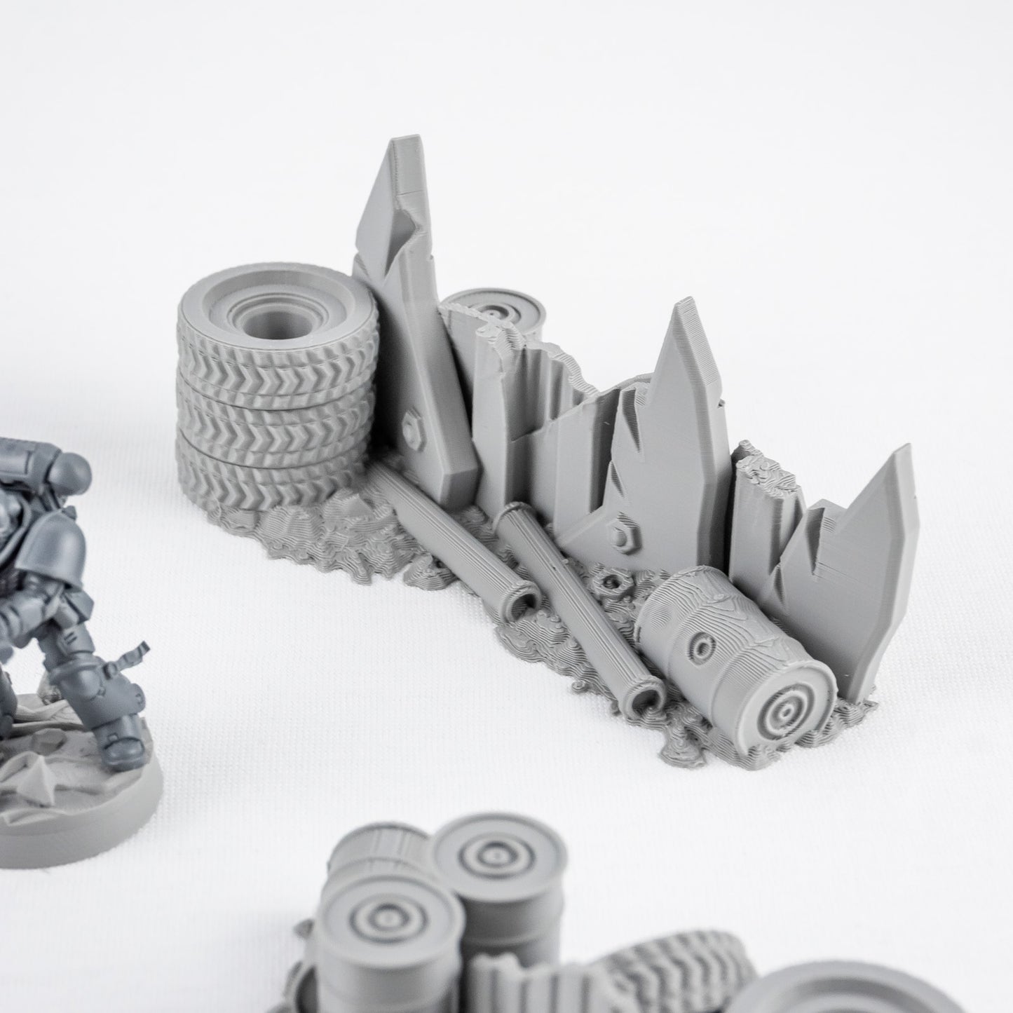 Ork Obstacles, Warpzel-1A Settlement