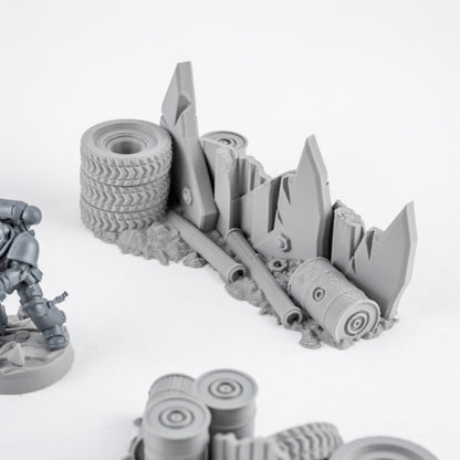 Ork Obstacles, Warpzel-1A Settlement