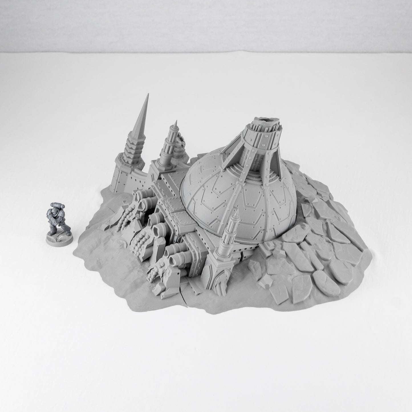Pack de terrains pour vaisseau amiral Abyssal Redeemer Crashed