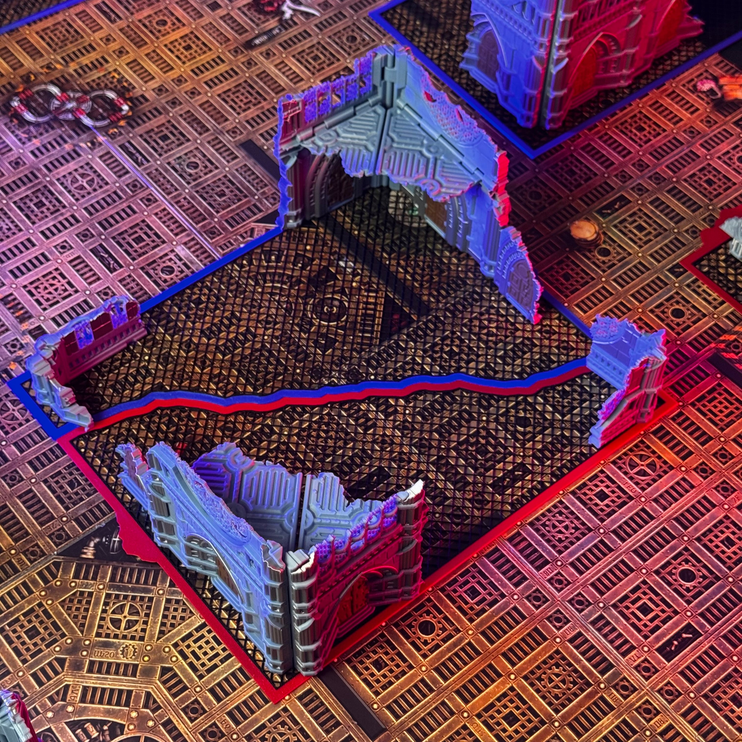 11th Edition Mesh Terrain Area Marker Set