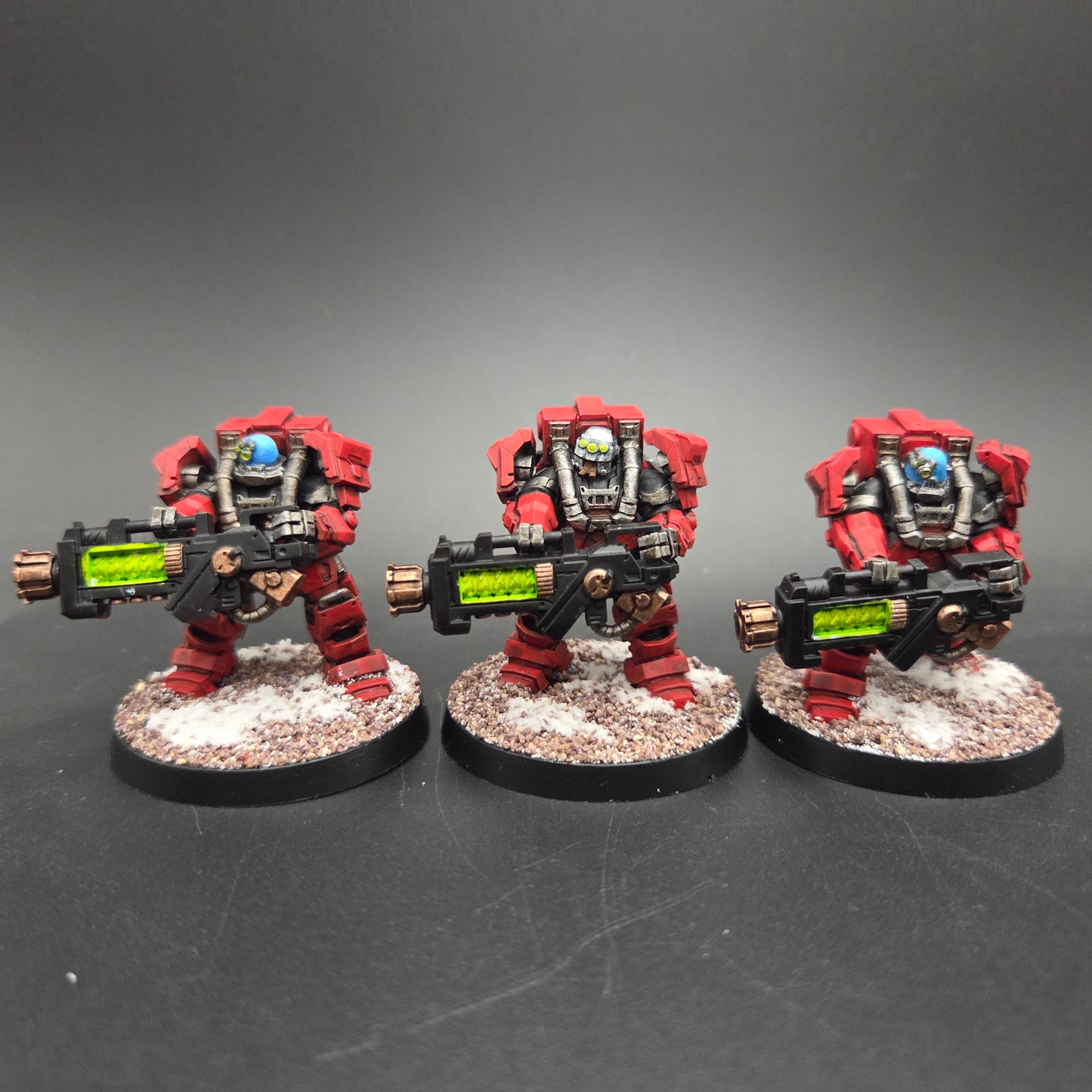 Space Dwarf Thunderlords Exo-Frames (3 Units), Space Dwarf proxy miniature, 28mm heroic scale unpainted resin, view 6
