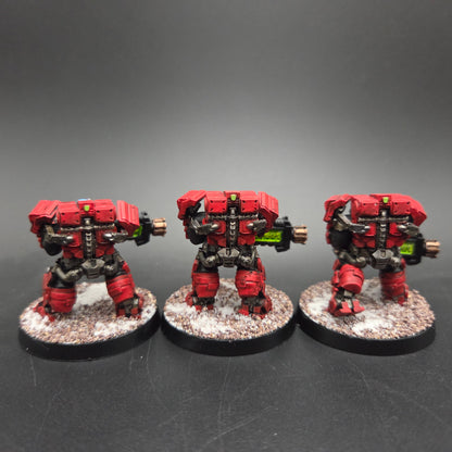 Space Dwarf Thunderlords Exo-Frames (3 Units), Space Dwarf proxy miniature, 28mm heroic scale unpainted resin, view 7