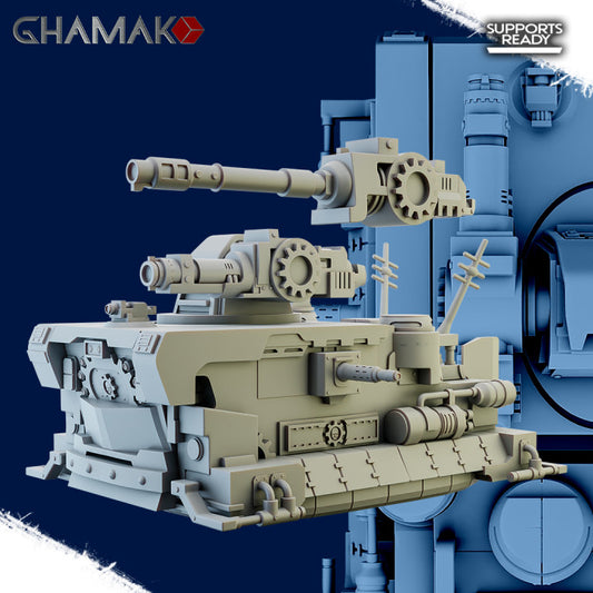 Tech Priests Martian Sand Destroyer, Tech Priests proxy miniature, 28mm heroic scale unpainted resin