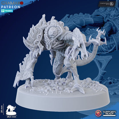 Tech Priests Genextractors (4 Units), Tech Priests proxy miniature, 28mm heroic scale unpainted resin