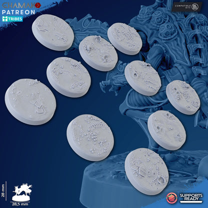 Tech Priests Genextractors (4 Units), Tech Priests proxy miniature, 28mm heroic scale unpainted resin, view 7