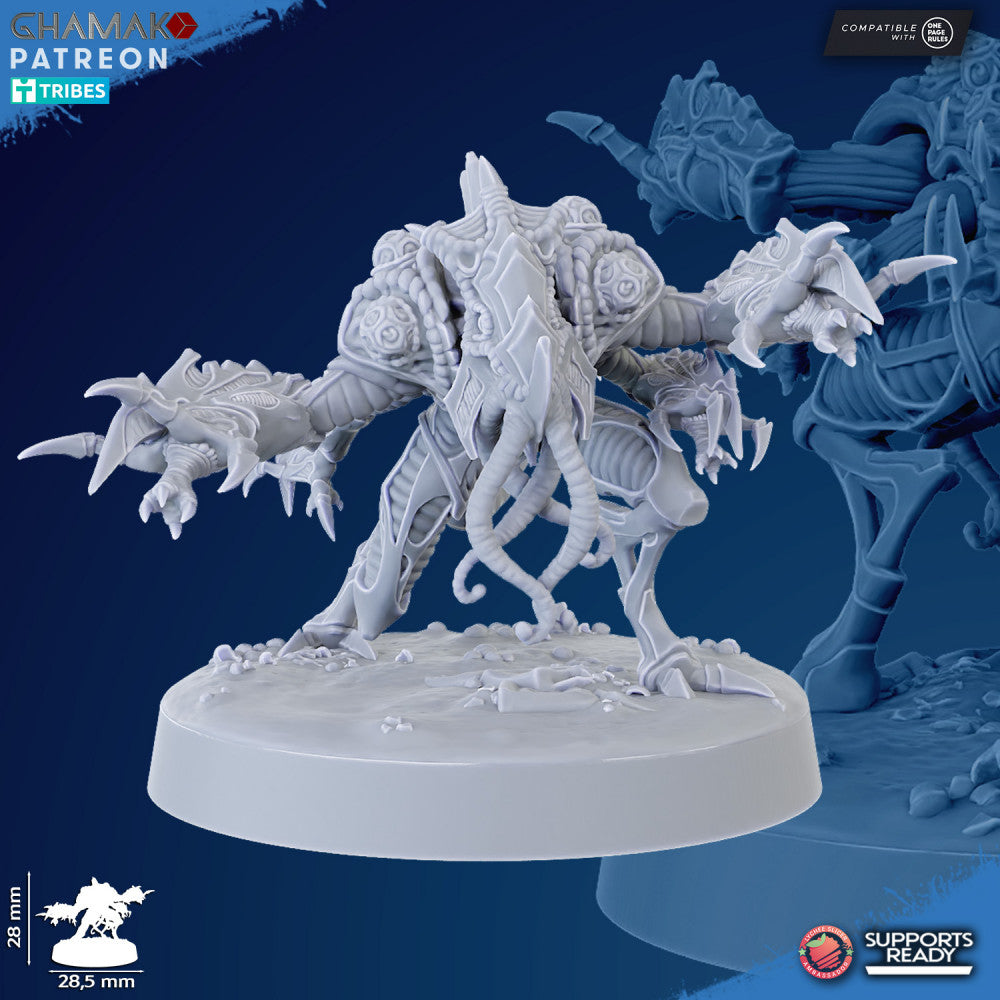 Tech Priests Genextractors (4 Units), Tech Priests proxy miniature, 28mm heroic scale unpainted resin, view 10