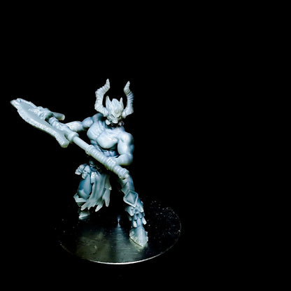Berserk Guards (3 Units), resin miniature, 28mm heroic scale unpainted resin